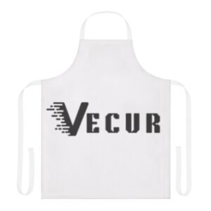 Vecur Logo Apron — Custom Chef Apron with Bold Typographic Design