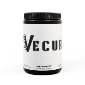 Vecur Pre-Workout Supplement, Watermelon (300g, 10.58oz)