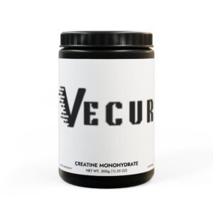 Vecur Creatine Monohydrate Supplement (300g, 10.58oz)